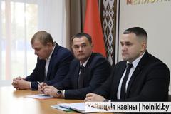 Встреча информационно-пропагандистской группы с трудовым коллективом КМУП "Хойникское ПМС"