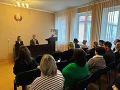 Встреча коллектива с Главным государственным санитарным врачом Гомельской области 