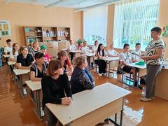 Акцент на здоровье: информационно-просветительская встреча с коллективом Козелужской средней школы